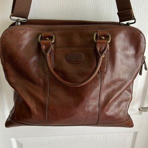 Fossil Dillon Pilot Leather Bag